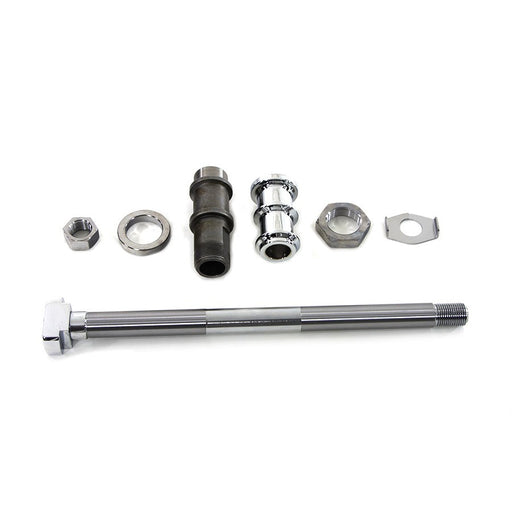 Chrome Rear Axle Kit - V-Twin 44-0560 - OEM 41552-36