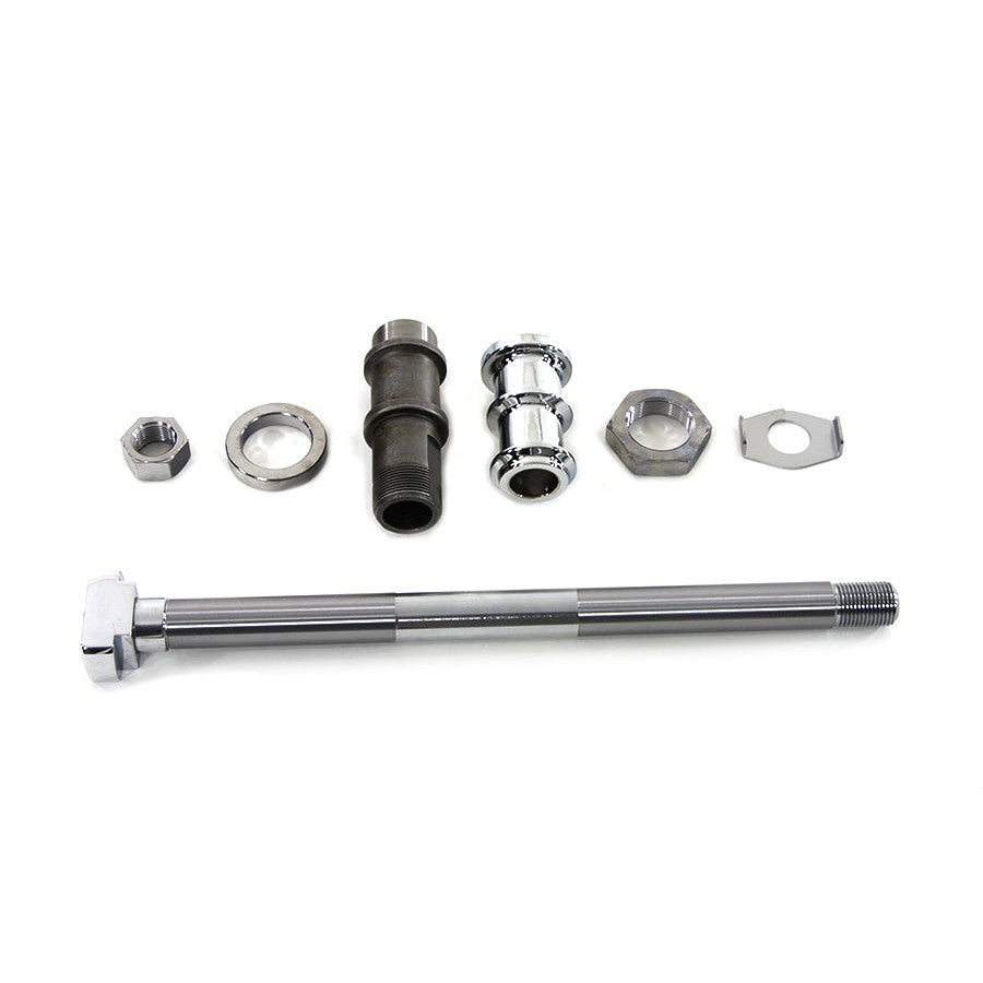 Chrome Rear Axle Kit - V-Twin 44-0560 - OEM 41552-36