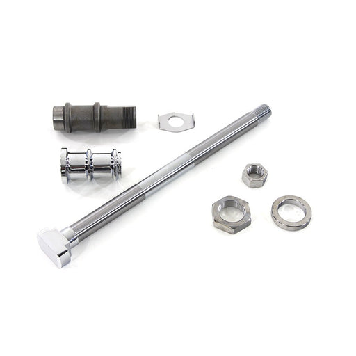 Chrome Rear Axle Kit - V-Twin 44-0560 - OEM 41552-36