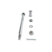 Chrome Rear Axle Kit - V-Twin 44-0565 - OEM 41551-52 - Sportster 1952-1978