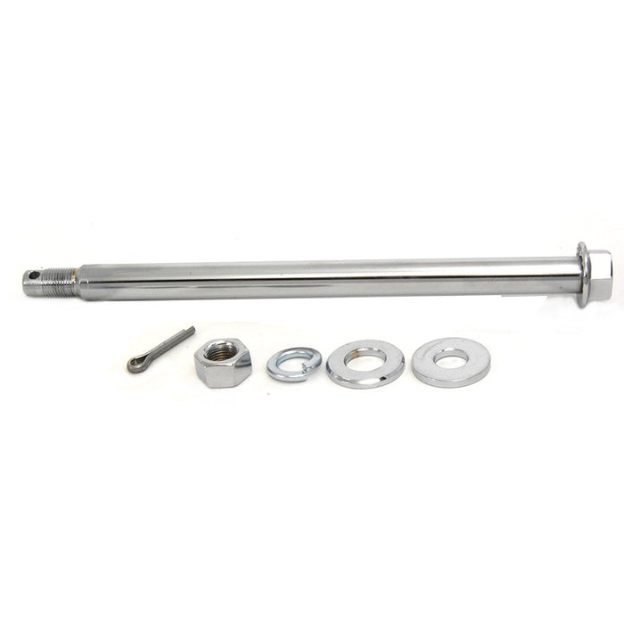 Chrome Rear Axle Kit - V-Twin 44-0566 - OEM 41563-77 - Sportster 1979-1999