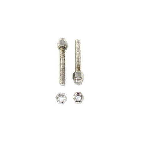 Chrome Rear Axle Adjuster Screw Cap - V-Twin 44-0597 - Evolution Softail 1987-1992