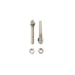 Chrome Rear Axle Adjuster Screw Cap - V-Twin 44-0597 - Evolution Softail 1987-1992