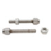 Chrome Rear Axle Adjuster Screw Cap - V-Twin 44-0597 - Evolution Softail 1987-1992