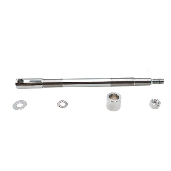 Chrome Front Axle Kit - V-Twin 44-0612 - Twin Cam Softail 2000-2006