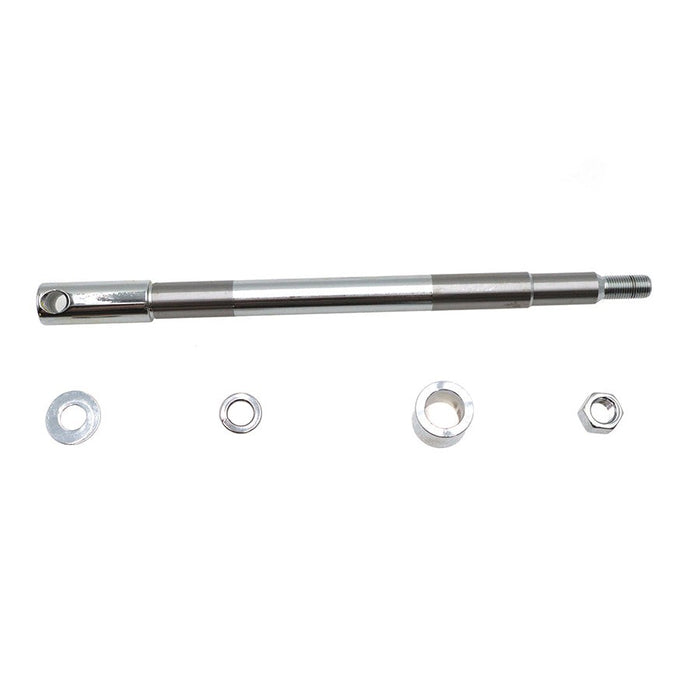 Chrome Front Axle Kit - V-Twin 44-0612 - Twin Cam Softail 2000-2006