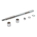 Chrome Front Axle Kit 12-15/16 Overall Length - V-Twin 44-0613 - OEM 43346-83B - Twin Cam 2000+