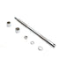 Chrome Front Axle Kit 12-15/16 Overall Length - V-Twin 44-0613 - OEM 43346-83B - Twin Cam 2000+