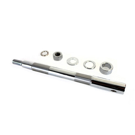 Chrome Rear Axle adjuster and Nut Kit - V-Twin 44-0636 - Big Twin 1993-1999