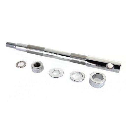 Chrome Rear Axle adjuster and Nut Kit - V-Twin 44-0636 - Big Twin 1993-1999