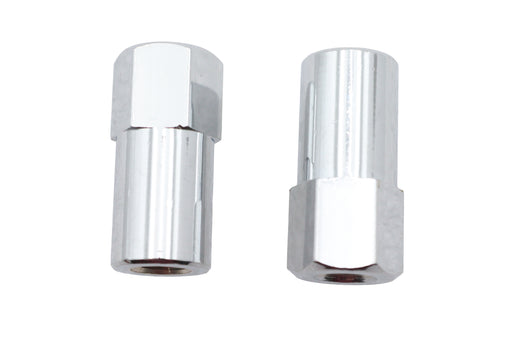 V-Twin Manufacturing Chrome Billet Nut Set Fine Thread - additional view 2