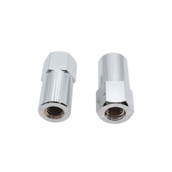 Chrome Billet Nut Set Coarse Thread - V-Twin 44-0683 - Big Twin 0+