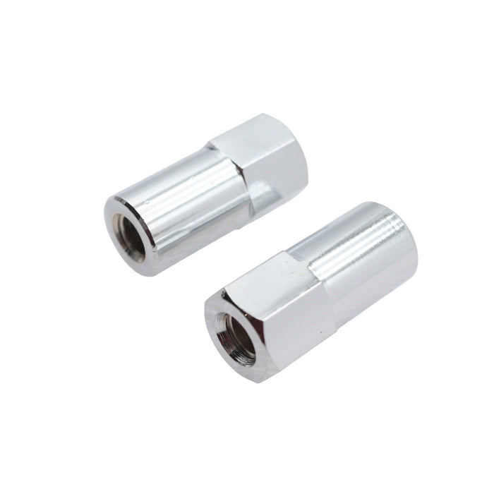 Chrome Billet Nut Set Coarse Thread - V-Twin 44-0683 - Big Twin 0+