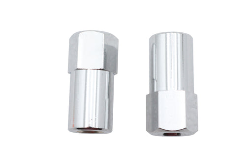 V-Twin Manufacturing Chrome Billet Nut Set Coarse Thread - additional view 2