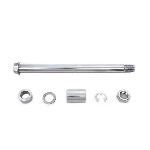 Chrome Rear Axle Kit - V-Twin 44-0713 - OEM 41114-08 - Twin Cam Dyna 2008-2017
