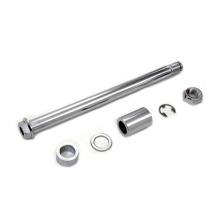 Chrome Rear Axle Kit - V-Twin 44-0713 - OEM 41114-08 - Twin Cam Dyna 2008-2017