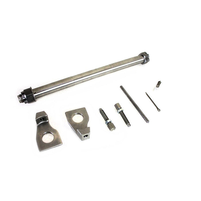 25mm Rear Axle Adjuster Kit Stainless Steel - V-Twin 44-0757 - Twin Cam Touring 2009-2013