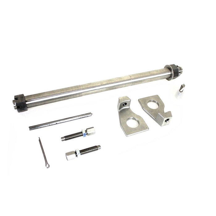 25mm Rear Axle Adjuster Kit Stainless Steel - V-Twin 44-0757 - Twin Cam Touring 2009-2013