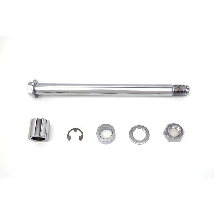 Chrome Rear Axle Kit - V-Twin 44-0801 - OEM 41176-08 - Sportster 2008+