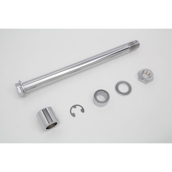 Chrome Rear Axle Kit - V-Twin 44-0801 - OEM 41176-08 - Sportster 2008+