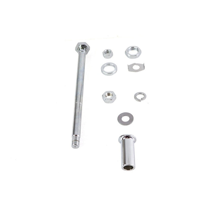 Chrome Rear Axle Kit - V-Twin 44-0816