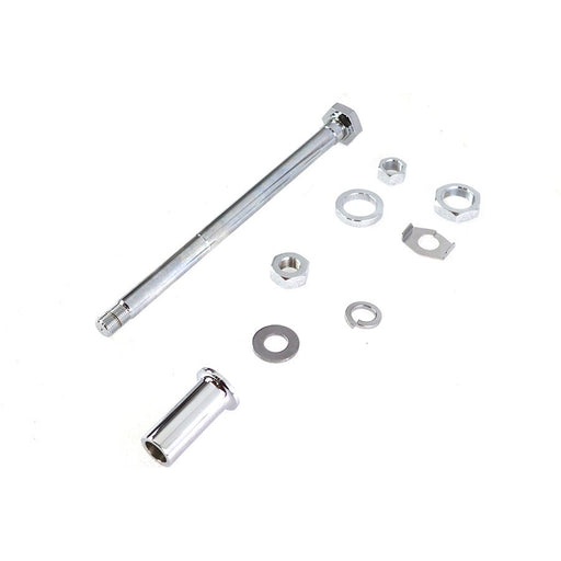 Chrome Rear Axle Kit - V-Twin 44-0816