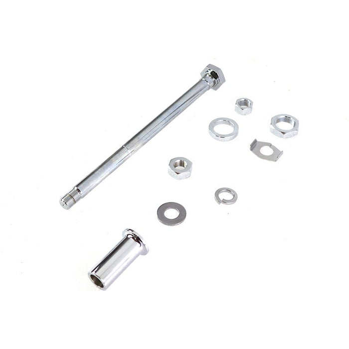 Chrome Rear Axle Kit - V-Twin 44-0816