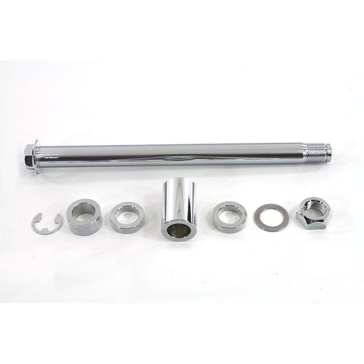 Chrome Rear Axle Kit - V-Twin 44-0893 - OEM 41641-08 - Twin Cam Softail 2008-2017