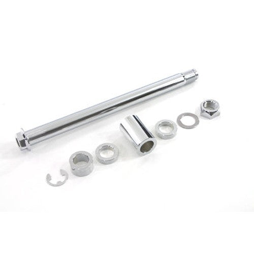 Chrome Rear Axle Kit - V-Twin 44-0893 - OEM 41641-08 - Twin Cam Softail 2008-2017