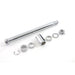 Chrome Rear Axle Kit - V-Twin 44-0893 - OEM 41641-08 - Twin Cam Softail 2008-2017