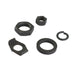 Parkerized Rear Axle Nut and Lock Kit - V-Twin 44-1046