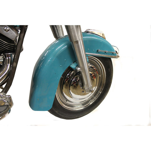 16 Front Wire Wheel Cover Set Chrome - V-Twin 45-0378