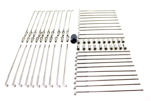 Buchanan Spoke 16 Indian Spoke Set Stainless Steel