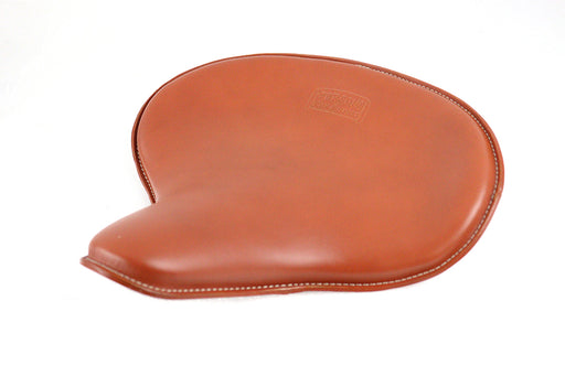 V-Twin Manufacturing Replica Persons Solo Seat Brown Leather - additional view 2