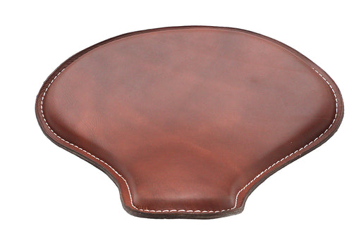 V-Twin Manufacturing Factory Sample Brown Leather Solo Seat
