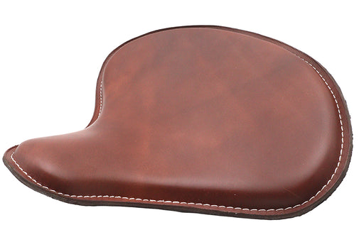 V-Twin Manufacturing Factory Sample Brown Leather Solo Seat - additional view 2