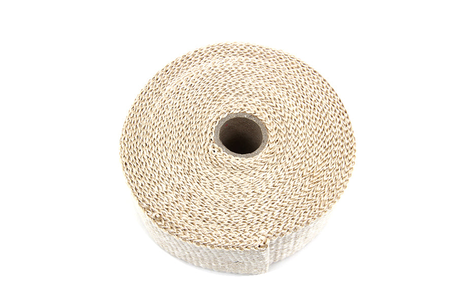 V-Twin Manufacturing Light Brown Fiberglass Exhaust Wrap
