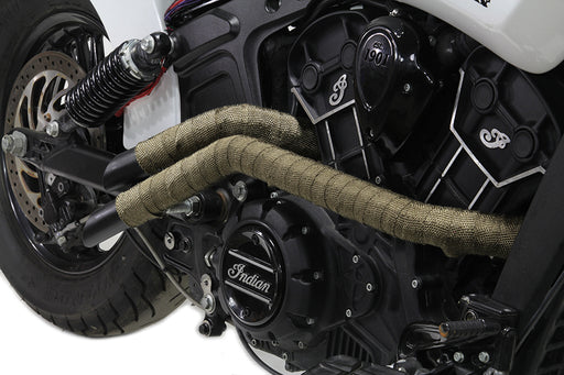 V-Twin Manufacturing Copper Fiberglass Exhaust Wrap - additional view 2
