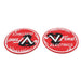 V-Fire Patch Set - V-Twin 48-0207
