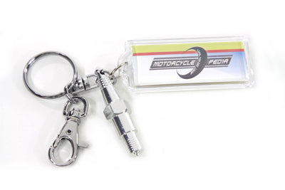 V-Twin Manufacturing Spark Plug Design Keychain - additional view 2