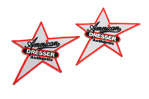 V-Twin Manufacturing American Dresser Logo Patch Set