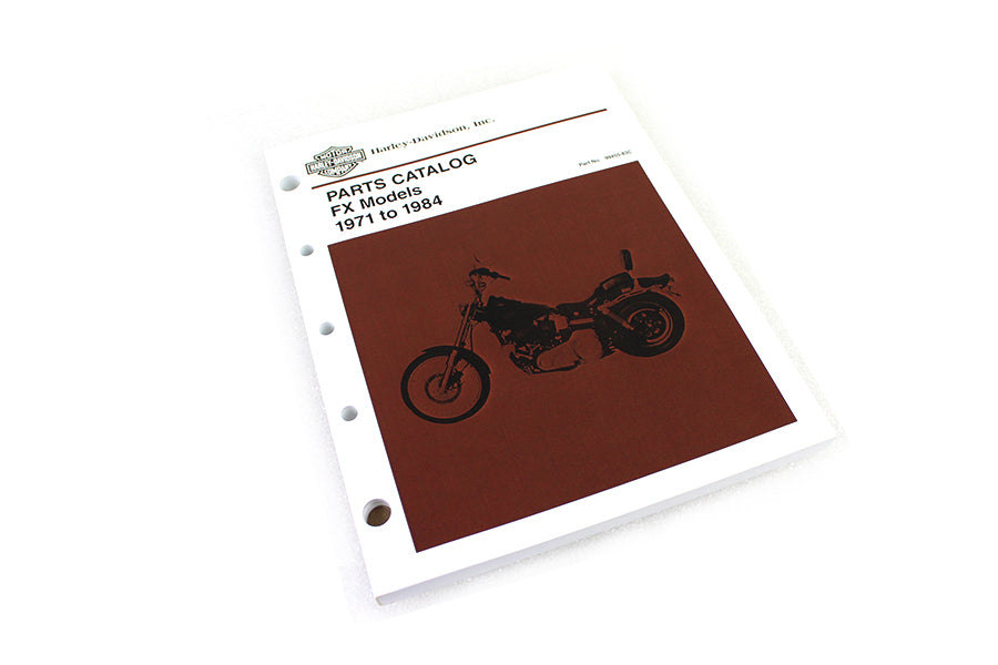 OE OE 1971-1984 FX Parts Manual