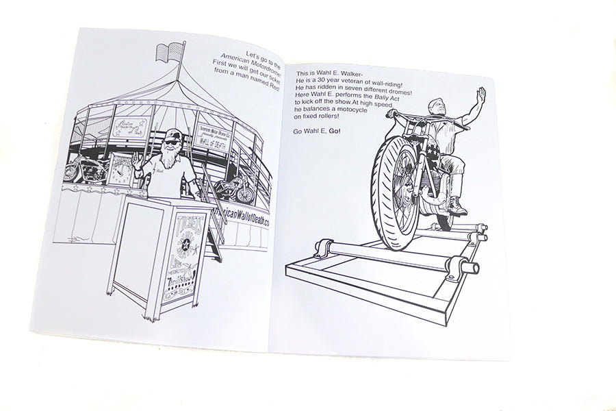 V-Twin Manufacturing The Ambassador Coloring Book - additional view 2