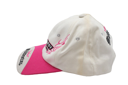 V-Twin Manufacturing Midwest Motorcyle Supply Hat Pink - additional view 2