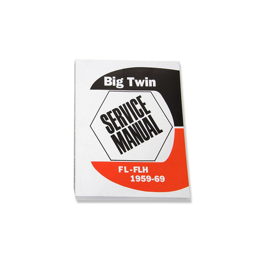 1959-1969 FL Factory Service Manual - V-Twin 48-0290 - OEM 99482-69