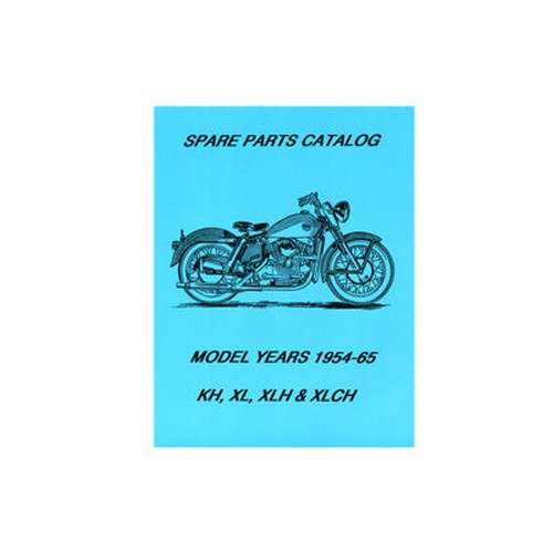 Spare Parts Book for 1954-1965 XL - V-Twin 48-0306 - Sportster 1954-1965
