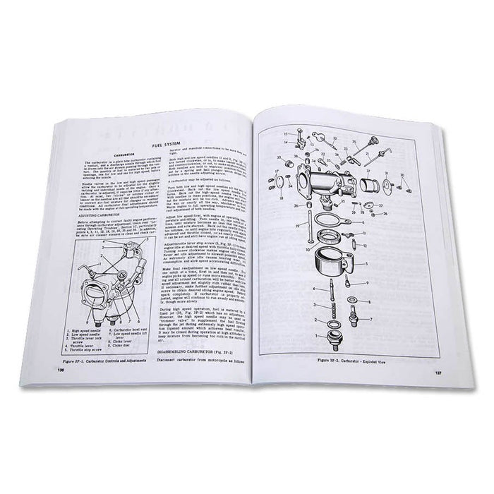1948-1957 Rigid Panhead Service Manual - V-Twin 48-0307