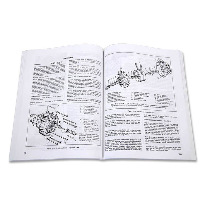 1948-1957 Rigid Panhead Service Manual - V-Twin 48-0307