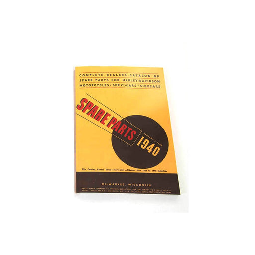 1930-1940 Big Twin Spare Parts Book - V-Twin 48-0474