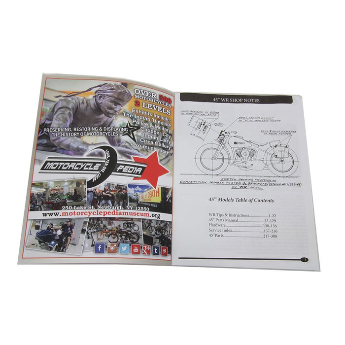 45 W-WL-WR-G Parts Manual - V-Twin 48-0488